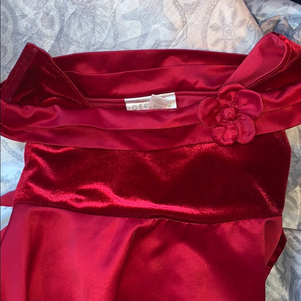 *SPECIAL OCCASION RUBY RED FORMAL DRESS - Picture 5 of 8